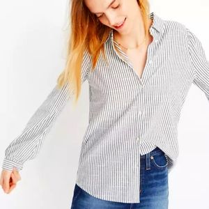 NWT Madewell Perfectly Fit Button-Up Oxford Shirt